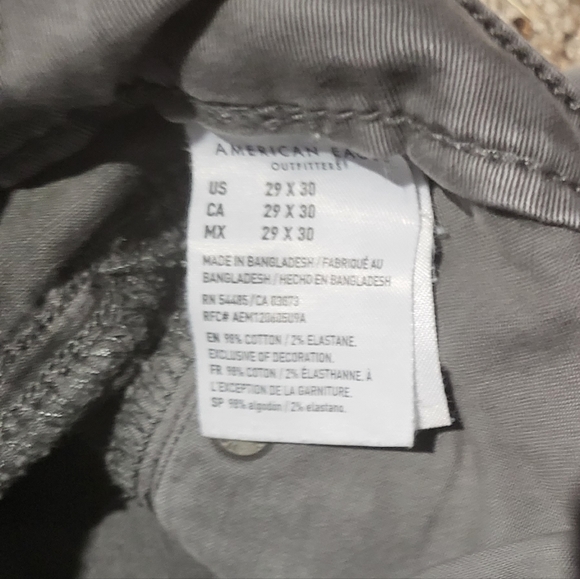 AEO flex slim straight men's 29×30 - Picture 2 of 4